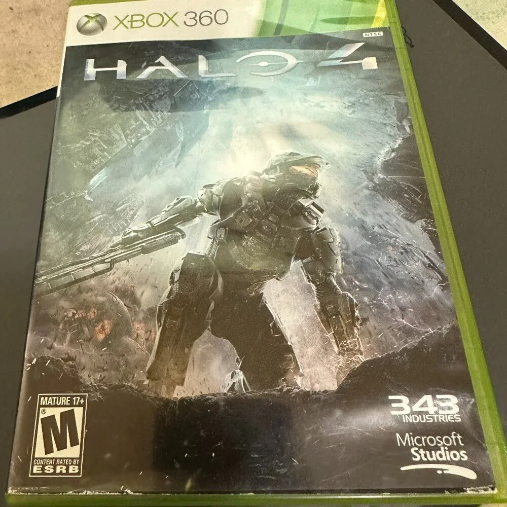 Halo 4 (Microsoft Xbox 360, 2012) 2 Disc